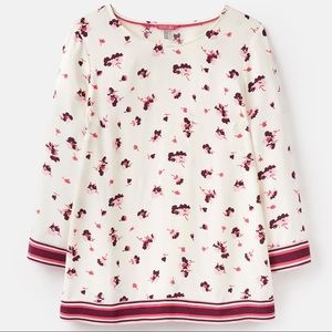 Joules  Prin Trim Detail Top